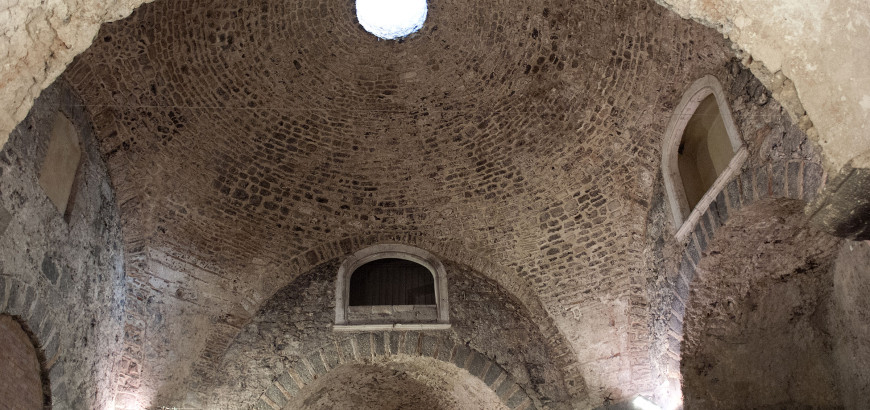 View of the vault