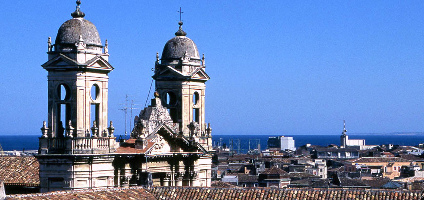 View of the bell towers