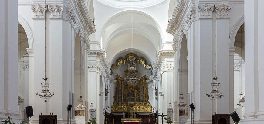 View of the altar