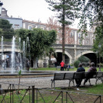 Gli "archi della Marina" alla villa Pacini