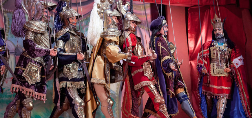 I pupi del teatro Pennisi-Macrì