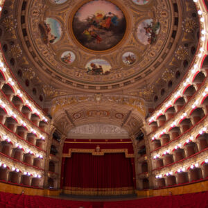 Interno del Teatro Massimo Bellini