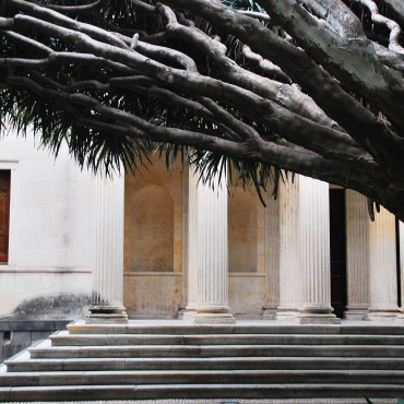 Ingresso dell'orto Botanico