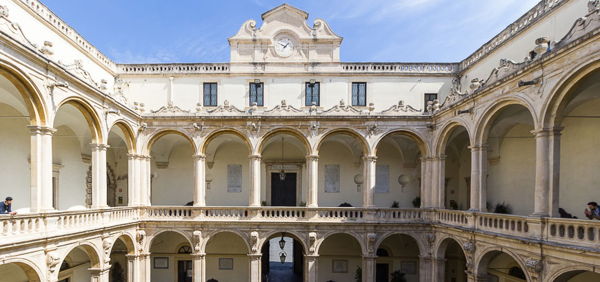 View of the balcony