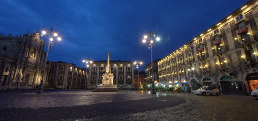 View of the square