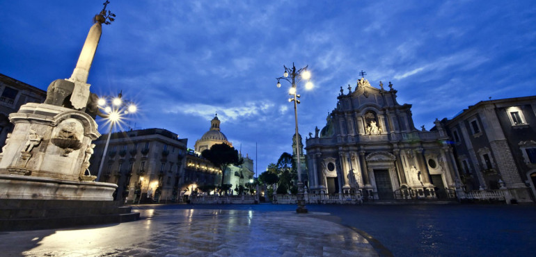 View of piazza Duomo