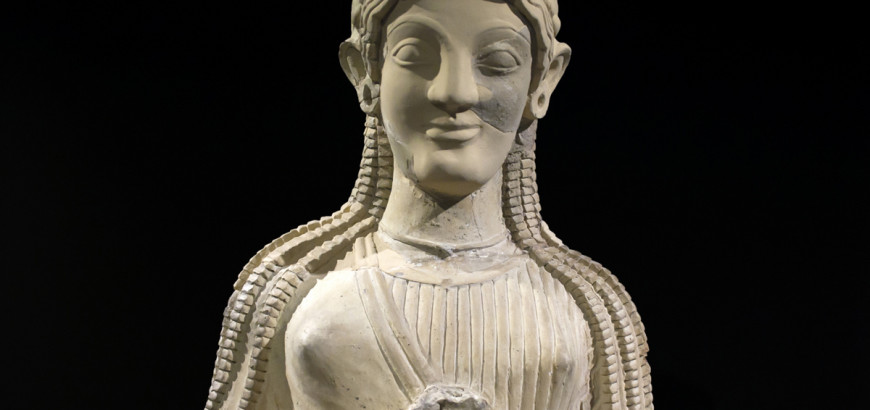 Statue of Paolo Orsi museum