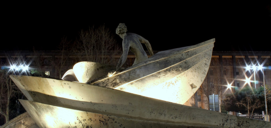 The sinking of Provvidenza