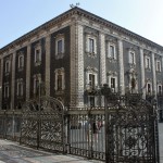 The palace seen from the Cathedral