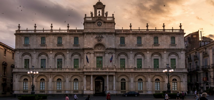 Sunset at Palazzo dell