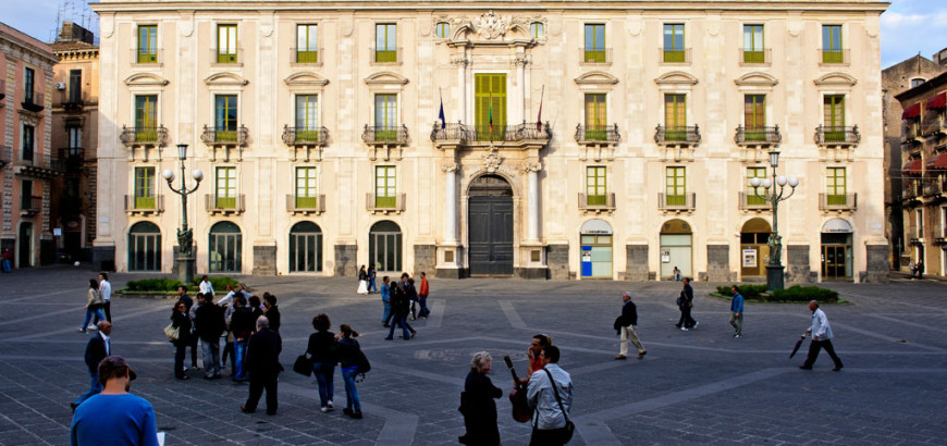 Veduta di palazzo Sangiuliano