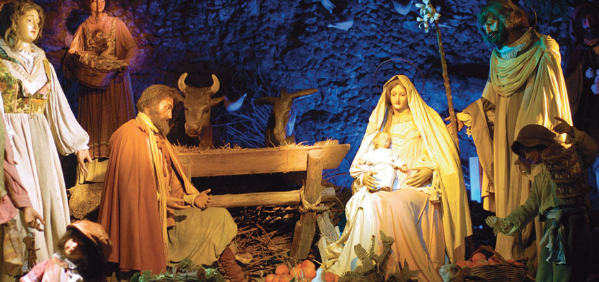 "A rutta". Christmas Crib, Acireale