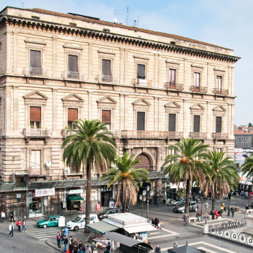 Veduta dall'alto di Piazza Stesicoro