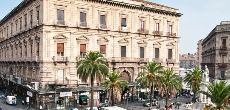 View of the square