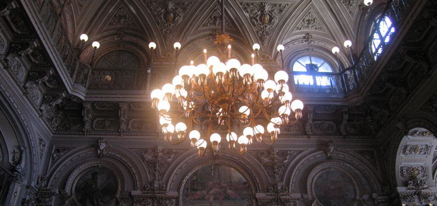 Inside of Sangiorgi theatre