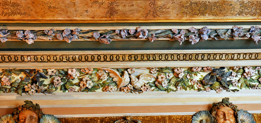 Detail of the entrance hall