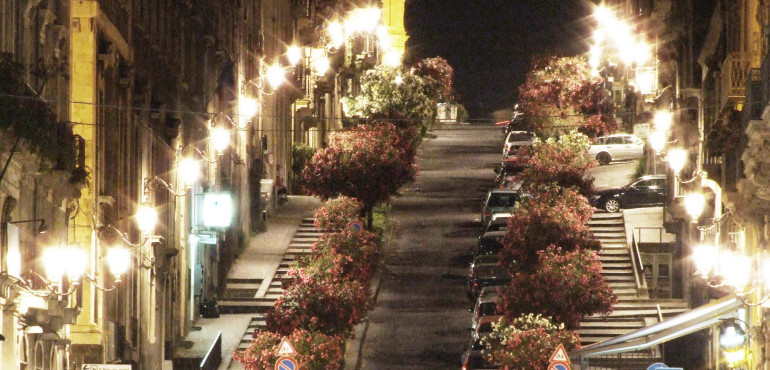 Slope of via Sangiuliano