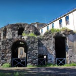 Vista delle terme