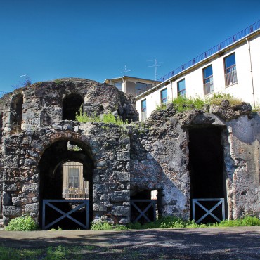Vista delle terme