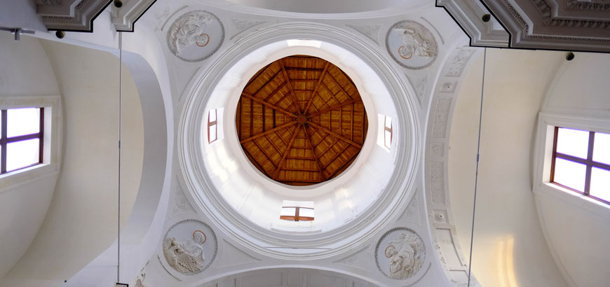 Vista della cupola