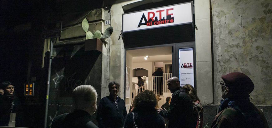 Entrance of "Arte al Centro"