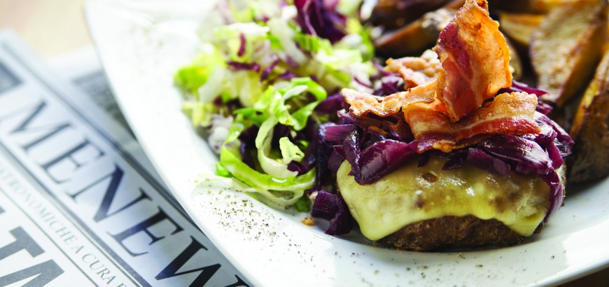 Hamburger scomposto