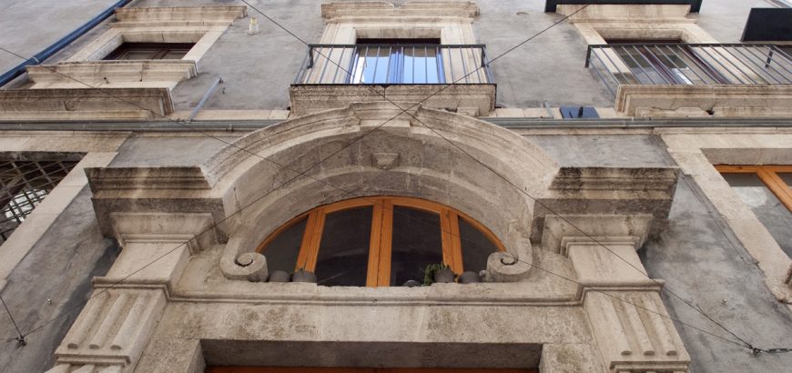 The façade