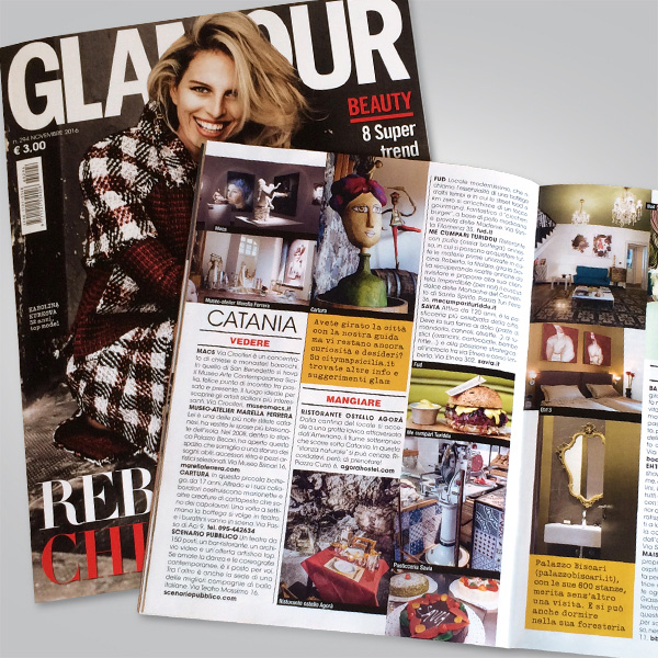 Glamour Magazine a Catania con CityMap