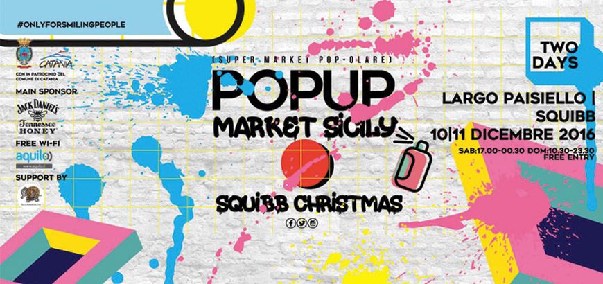 Pop Up Market Sicily Squibb