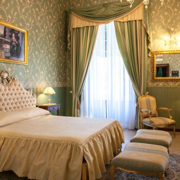 Camere eleganti e curate in ogni dettaglio