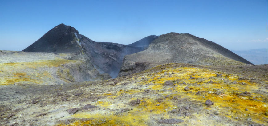 Etna Summit Area: North East crater
