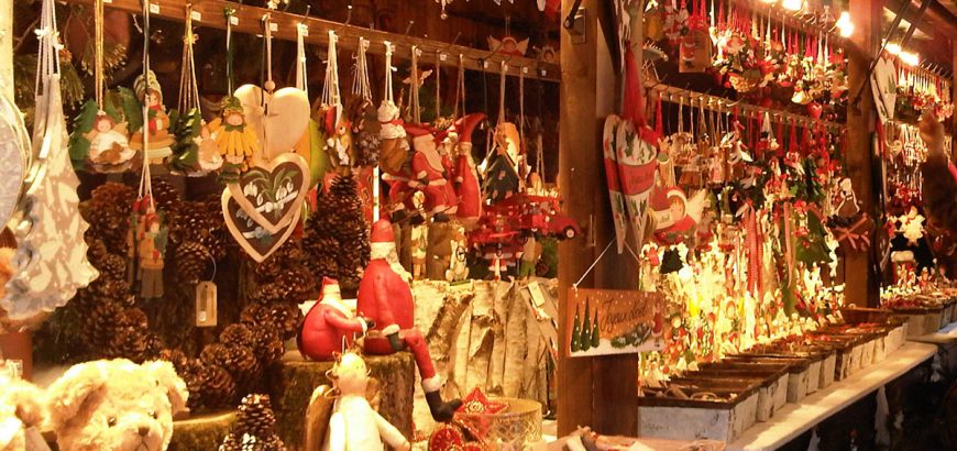 Le bancarelle dei mercatini a Siracusa