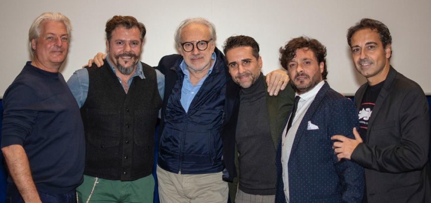 I protagonisti del docufilm "Melior de Cinere Surgo"