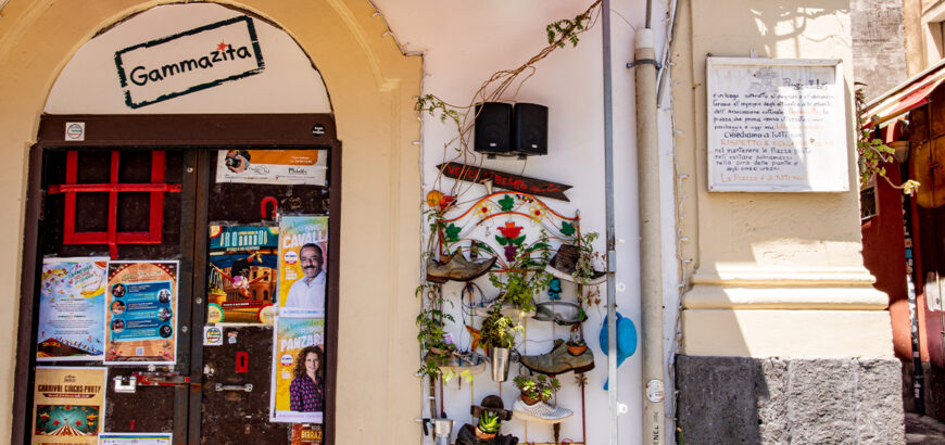 Gammazita Visione esterno seconda tappa Catania Arcobaleno