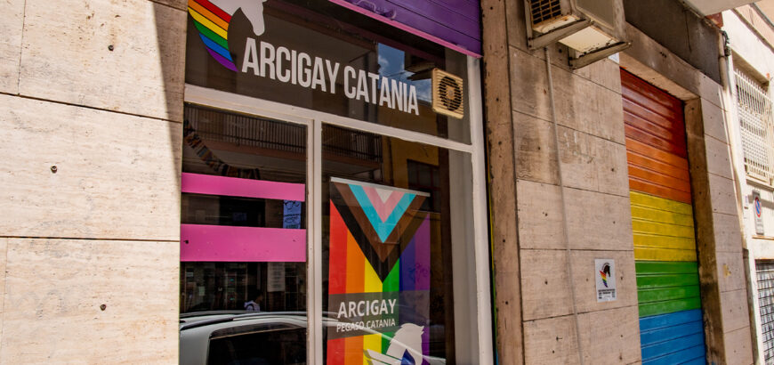 Arcigay Catania outdoor eighth stage Catania Rainbow