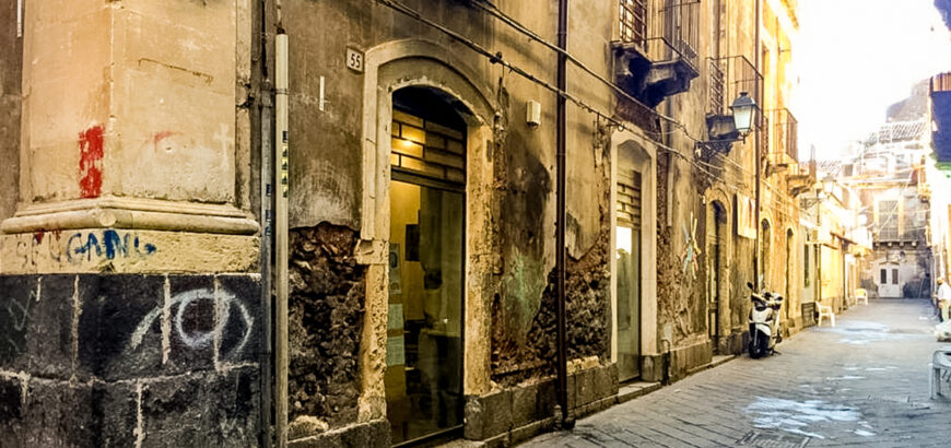 Visione di Trame di Quartiere settima tappa Catania Arcobaleno