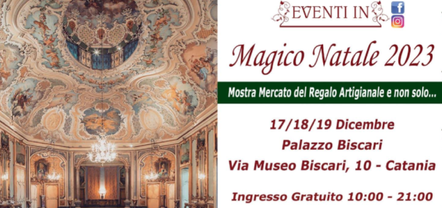 Magical Christmas Event at Palazzo Biscari