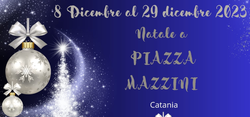 Event Poster: Christmas in Piazza Mazzini from December 8 to December 29, 2023