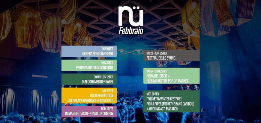 Nü Doganae: tutti gli eventi di Febbraio