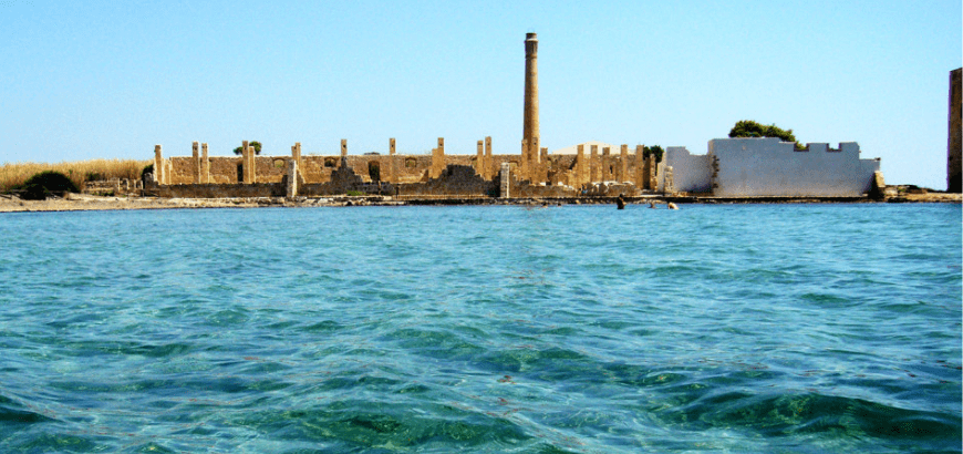 Tonnara of Vendicari, beach