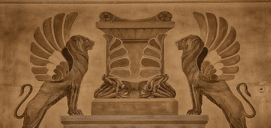 Internal fresco of Palazzo Piacentini