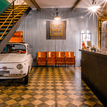 Interno The Yard Hostel