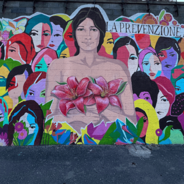 Donne e fiori: la prevenzione fa fiorire la vita, Lungomare di Catania