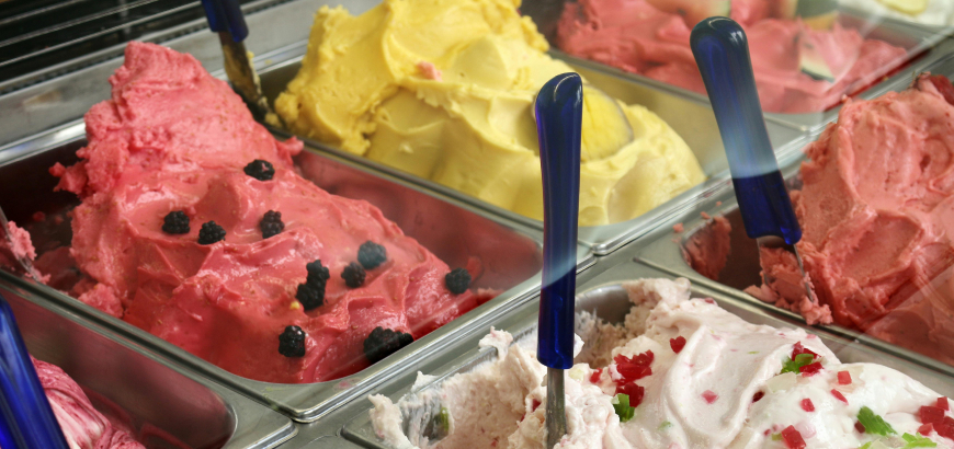 Artigianal sicilian ice cream
